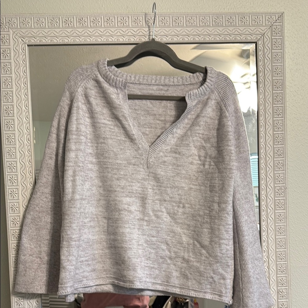 Gray Knit Sweater